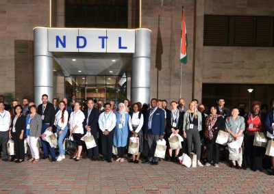 ABP Symposium Delegates visited NDTL on 13.10.2022