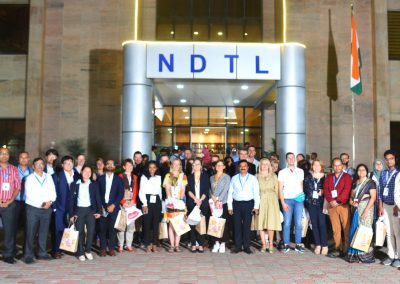 ABP Symposium Delegates visited NDTL on 13.10.2022