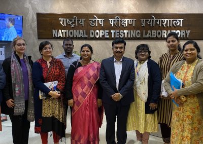 Doping Control Officers (DCO) visited NDTL