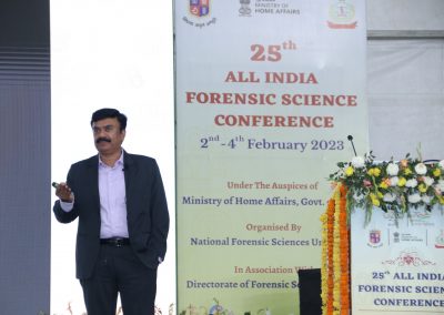 Delivered a talk on "Anti-Doping Science : Challenges and Innovations" at 25th All India Forensic Science Conference held in National Forensic Science University (NFSU) #, Gandhinagar, Gujarat.