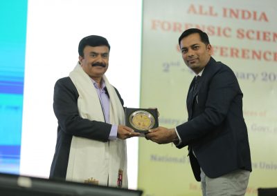 Delivered a talk on "Anti-Doping Science : Challenges and Innovations" at 25th All India Forensic Science Conference held in National Forensic Science University (NFSU) #, Gandhinagar, Gujarat.
